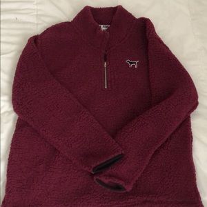 Victoria’s Secret Sherpa Quarter Zip NWT